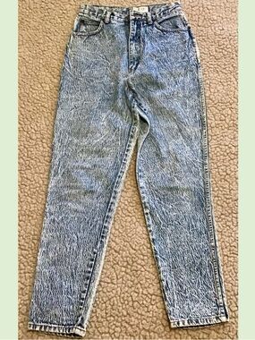 Vintage Acid Wash High Rise Jeans